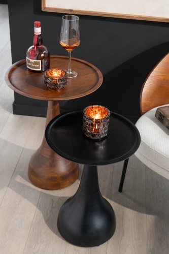 Stoliki boczne Paro Mango Wood zestaw 2 J-Line