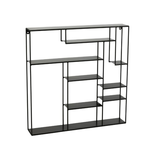półka ścienna maranta metal czarna j-line