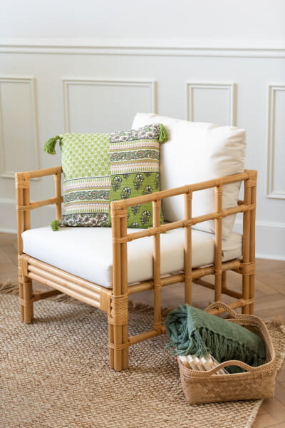 fotel elise rattan naturalny j-line