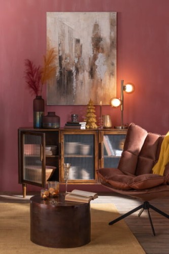 skandynawski fotel relax rustic brown j-line