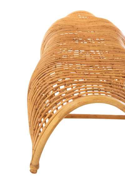 ławka boho roni z rattanu j-line