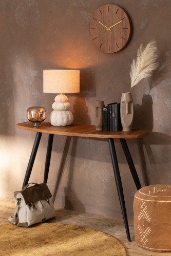 konsola oval teak j-line