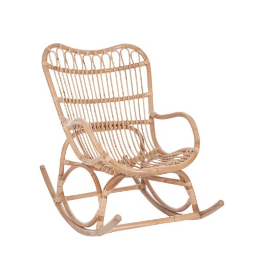 fotel bujany rattan naturalny j-line