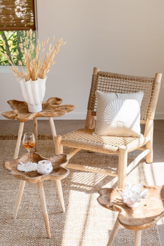 sofa fotel vita naturalny teak j-line