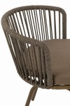 krzesło toa steel rope brown j-line