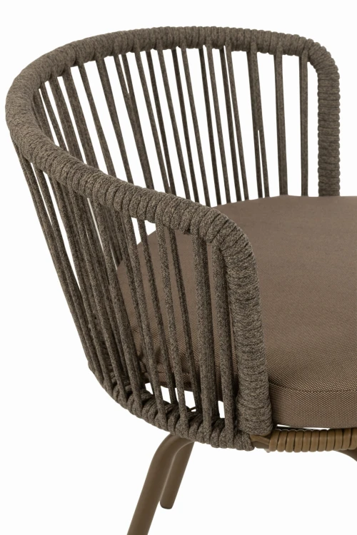krzesło toa steel rope brown j-line