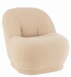 fotel ted boucle beżowy j-line