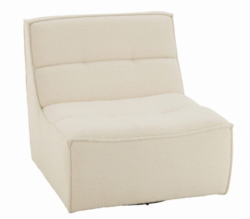 fotel obrotowy popwood kremowy - j-line