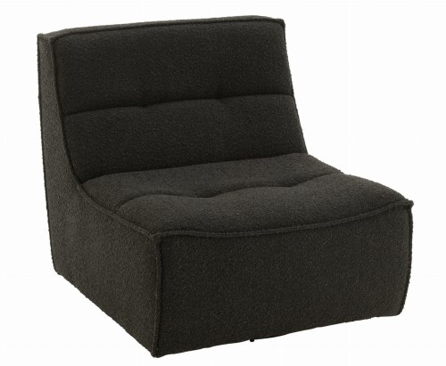 fotel obrotowy kwadratowy czarny j-line