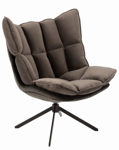 fotel relax dark grey j-line