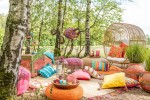fotel ogrodowy lounge oval w kolorze naturalnym j-line
