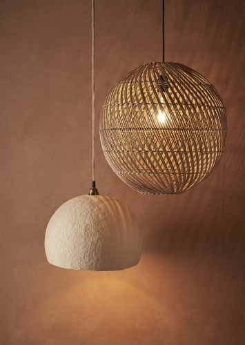lampa sufitowa rattan cloud madam stoltz
