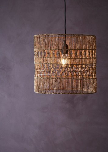 lampa sufitowa jutowa naturalna madam stoltz