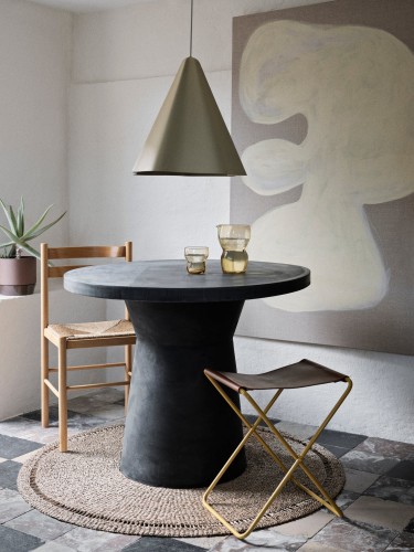 stołek nola gold broste copenhagen