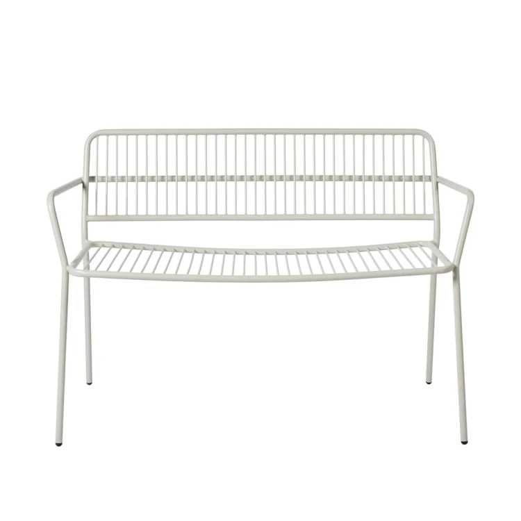 ławka ogrodowa eden beige grey broste copenhagen2.webp
