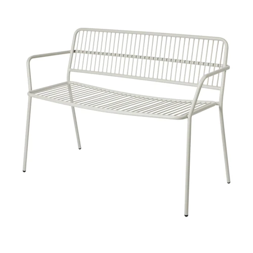ławka ogrodowa eden beige grey broste copenhagen.webp