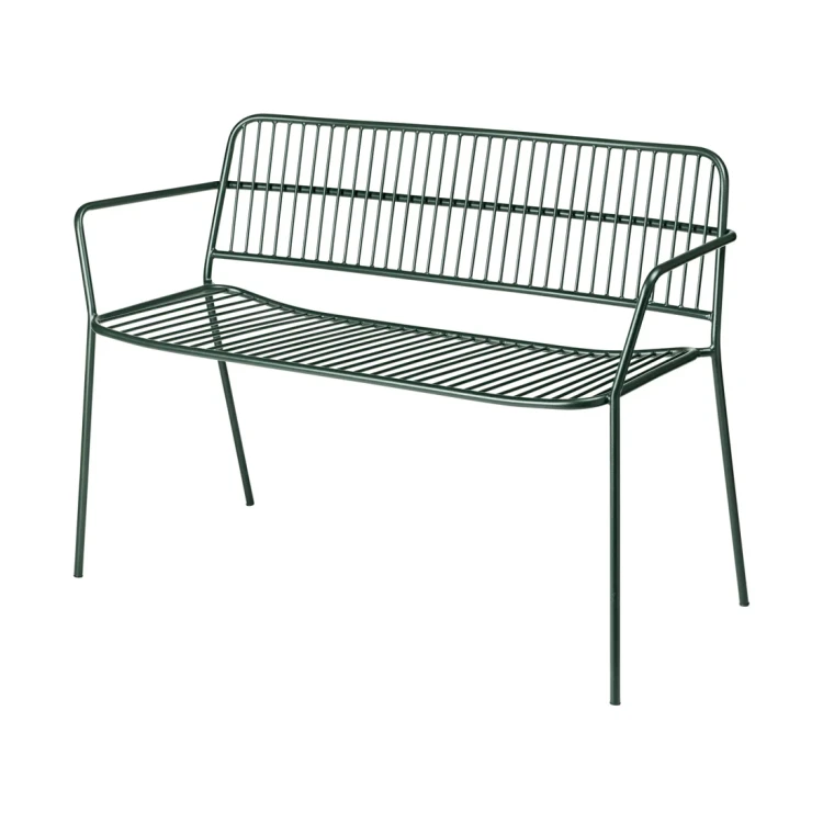 ławka ogrodowa eden forest green broste copenhagen1.webp