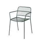 fotel ogrodowy eden forest green broste copenhagen.webp