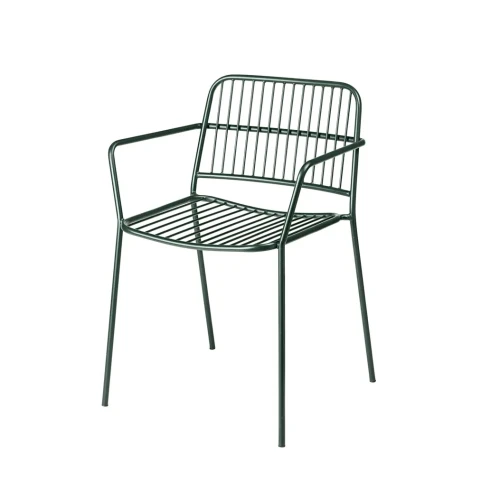 fotel ogrodowy eden forest green broste copenhagen.webp