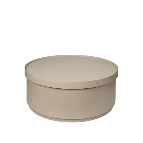stolik storage Nina beige Broste Copenhagen.webp