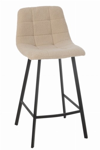 hoker krzesło barowe boucle białe j-line.jpg