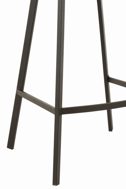 hoker krzesło barowe z materiałem w kolorze szarym j-line4.jpg