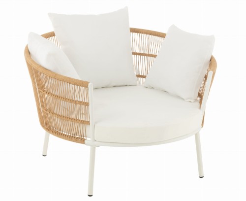 fotel joa rattan biały tarasowy j-line.jpg