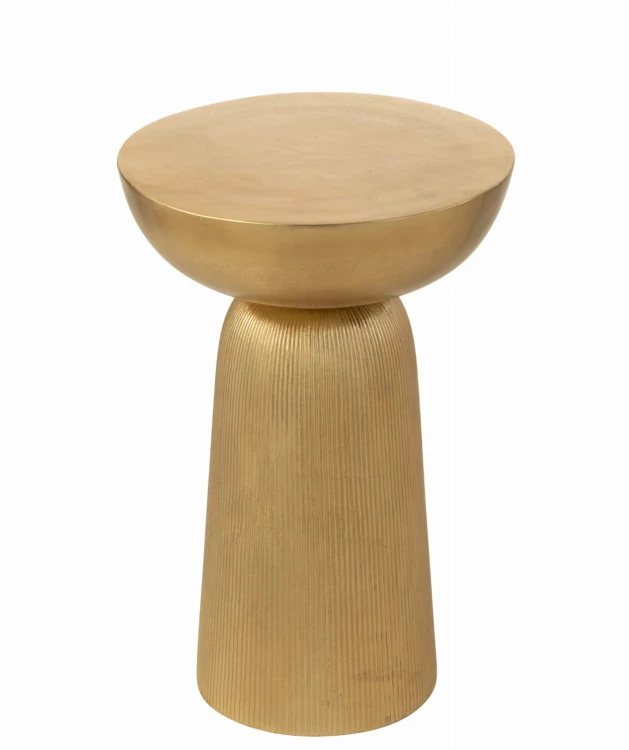stolik pomocniczy louane alu gold j-line