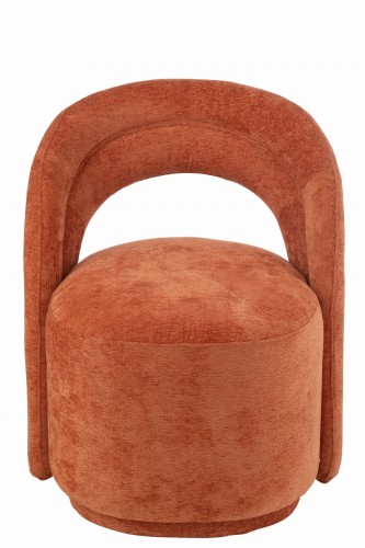 fotel Accent textile orange rust j-line2.jpg