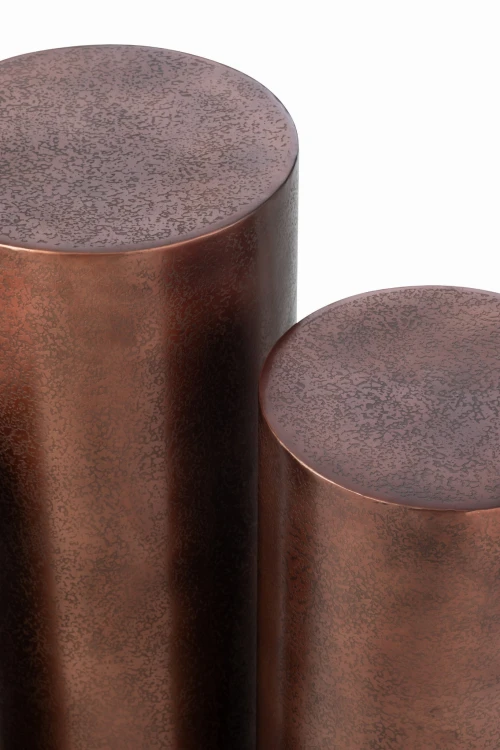 zestaw filarów okrągłych metal bronze j-line3.jpg