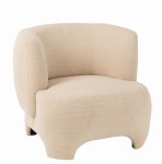 fotel knit biały j-line