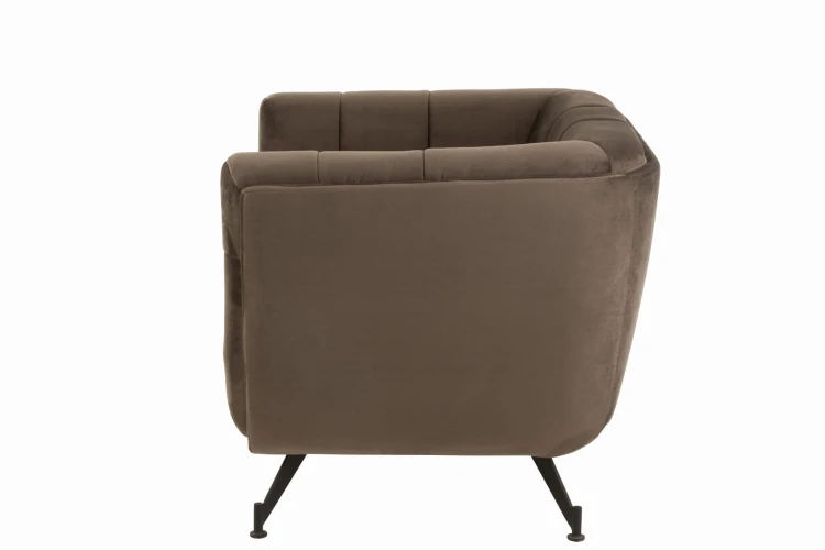 nowoczesny fotel lounge cozy dark grey j-line