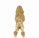 pudel stojąca figura w stylu glamour j-line