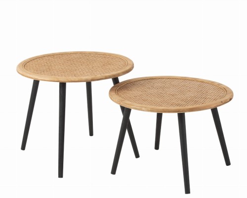 stolik boczny bamboo natural j-line