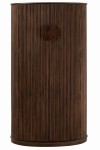 szafka barowa reyi z drewna mango dark brown j-line