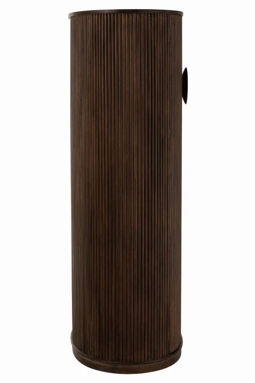szafka barowa reyi z drewna mango dark brown j-line