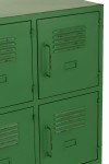 szafka komoda metalowa storage vintage green j-line