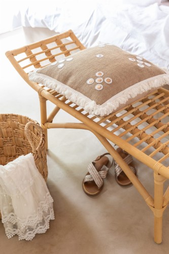 ławka ana rattan natural j-line