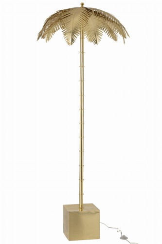 lampa podłogowa palma złota j-line