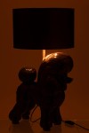 lampa stołowa pudel black j-line
