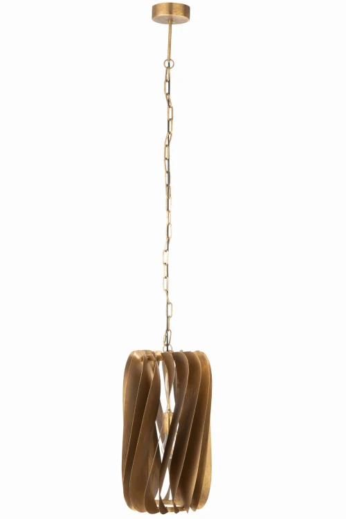 lampa sufitowa tina tube gold j-line