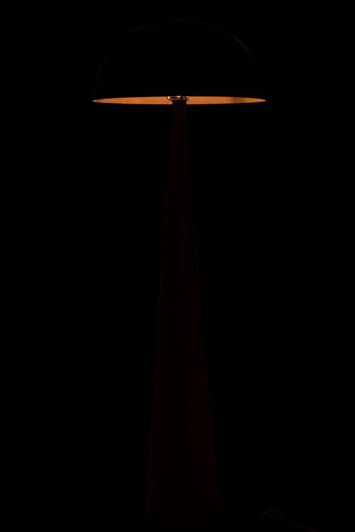lampa podłogowa grzybek mush czarny mat j-line