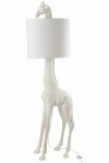 lampa podłogowa żyrafa biała j-line