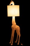 lampa podłogowa żyrafa biała j-line