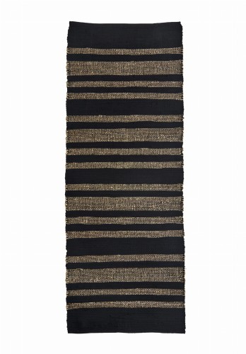 dywanik z trawy morskiej natural black madam stoltz
