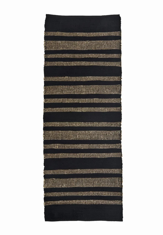 dywanik z trawy morskiej natural black madam stoltz