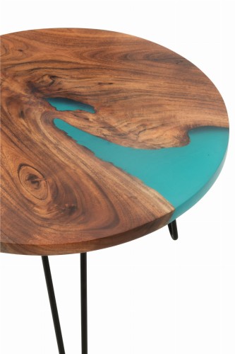 stolik boczny round drewno Acacia blue j-line3.jpg