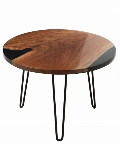 stolik boczny round drewno Acacia black j-line.jpg