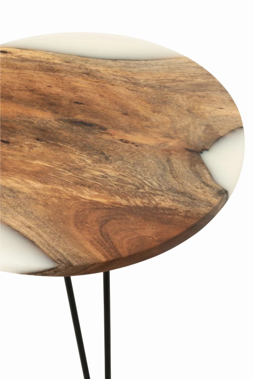 stolik boczny round drewno Acacia white j-line4.jpg