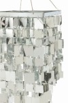 klosz lampy srebrny typu glamour mały j-line